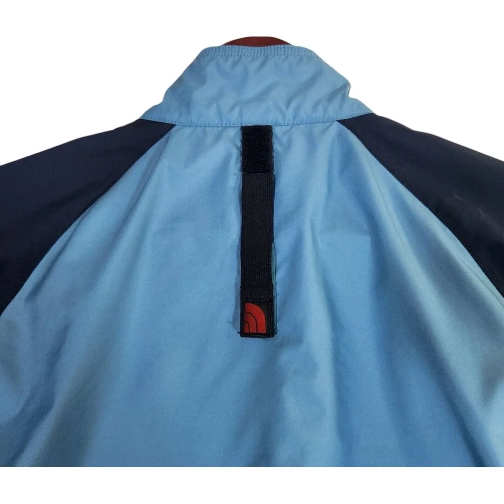 The North Face Windbreaker Women's Medium Blue Lightweight Jacket